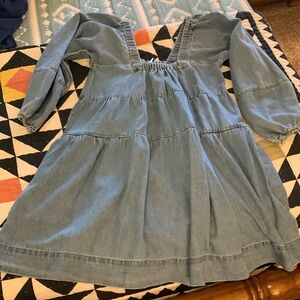 Free people denim dress